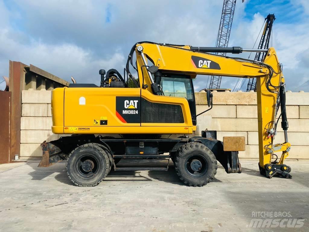 CAT mh3024 Lastik tekerli ekskavatörler
