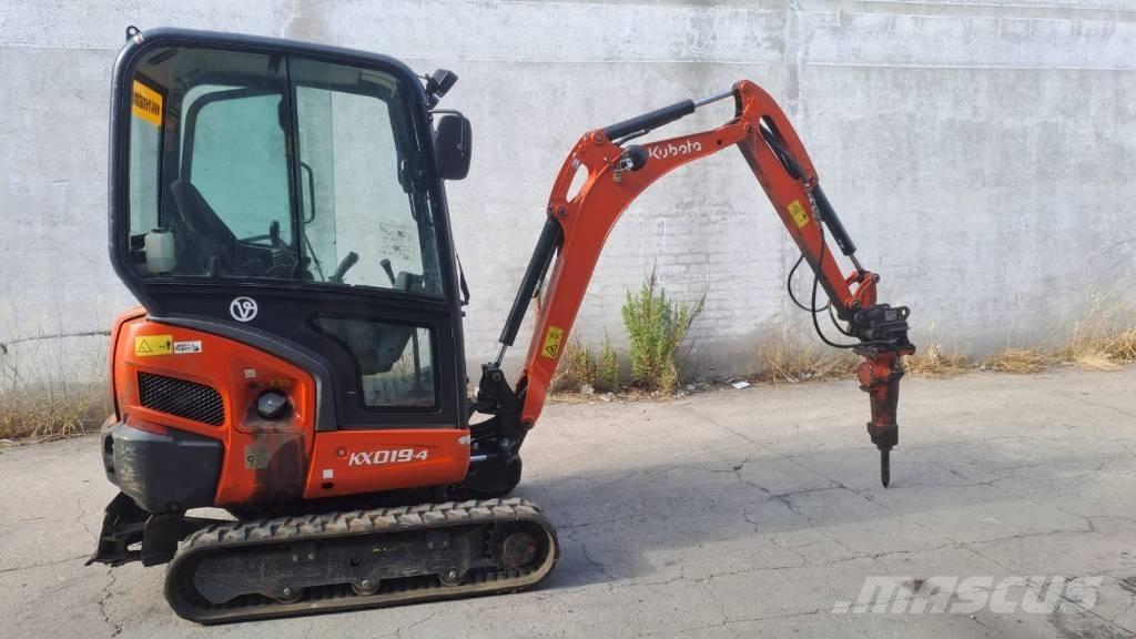 Kubota KX 091-4 Mini ekskavatörler, 7 tona dek