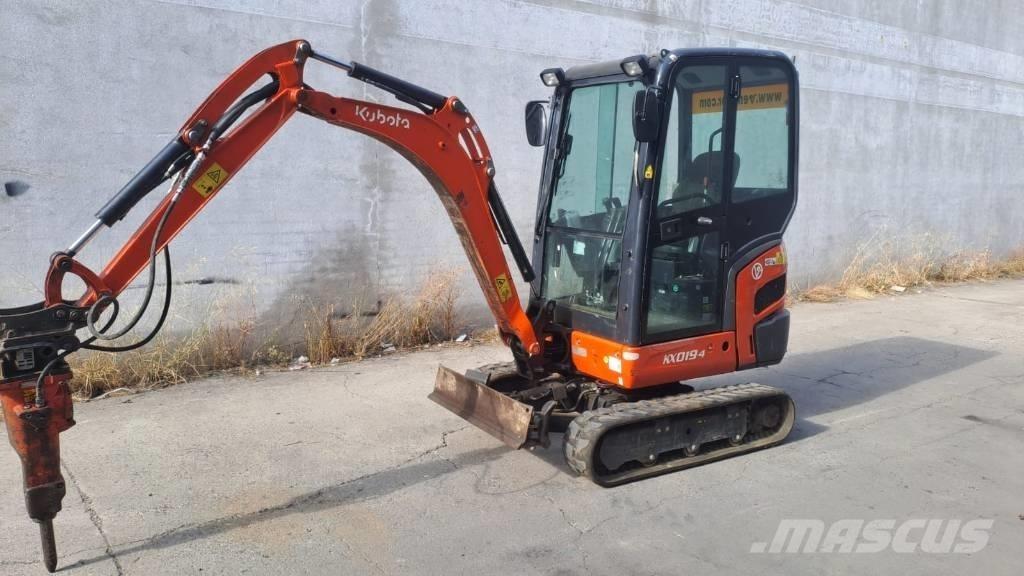 Kubota KX 091-4 Mini ekskavatörler, 7 tona dek