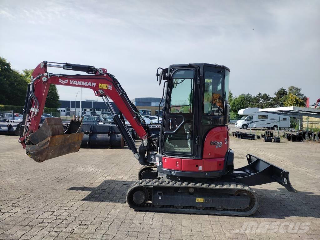 Yanmar Vio38-6 Mini ekskavatörler, 7 tona dek