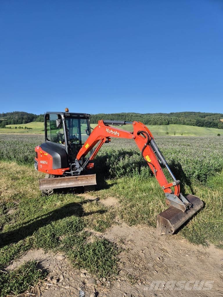 Kubota KX 027-4 Mini ekskavatörler, 7 tona dek