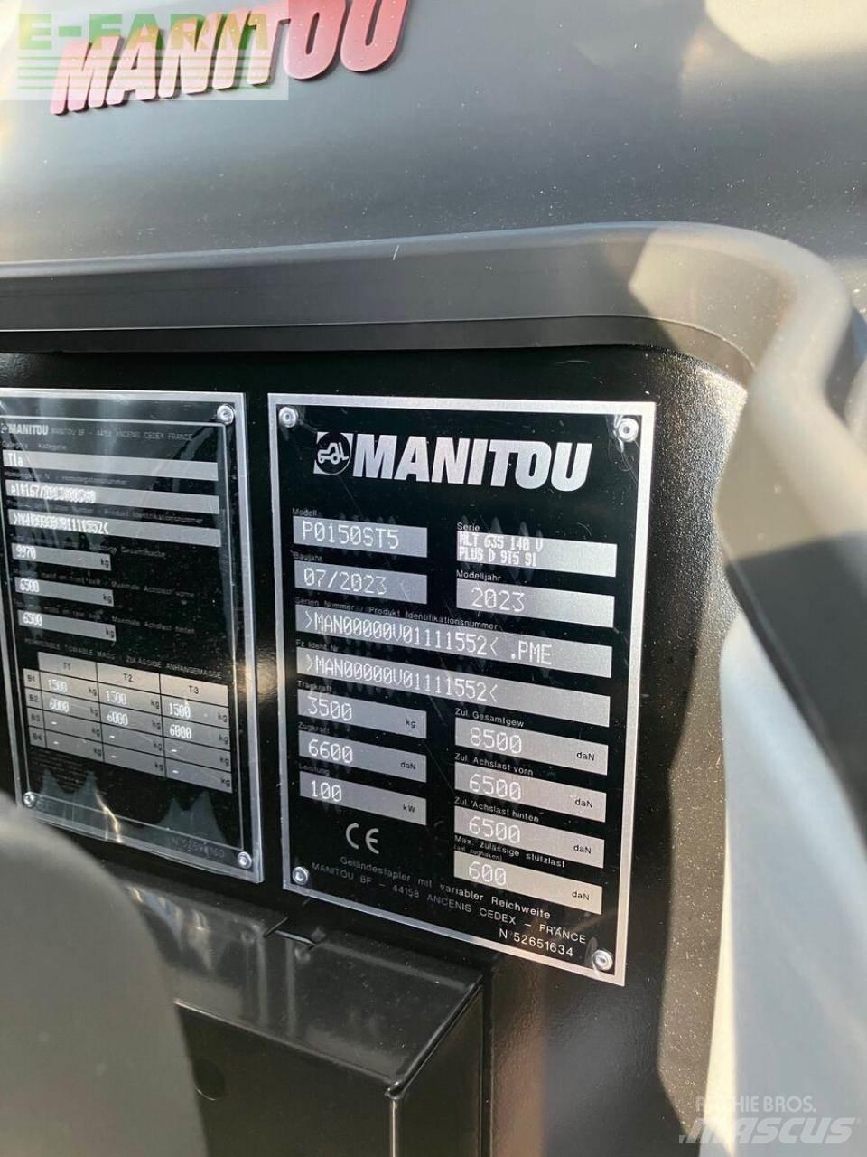 Manitou mlt635 Tarimsal teleskopik yükleyiciler
