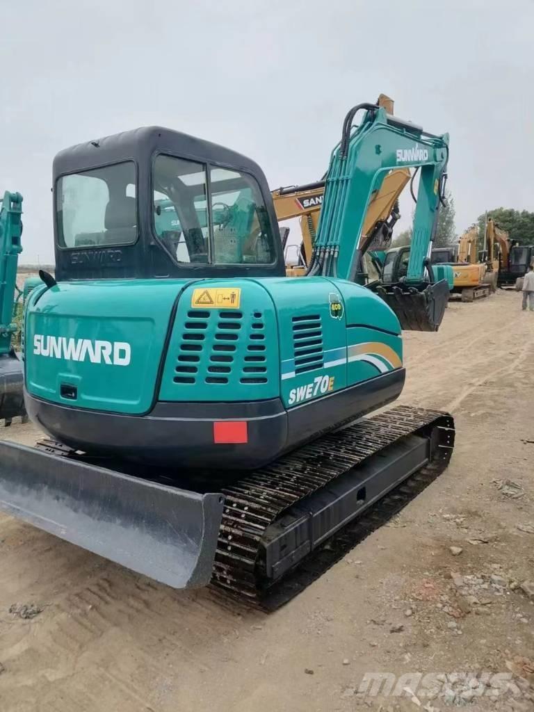 Sunward SWE70E Mini ekskavatörler, 7 tona dek