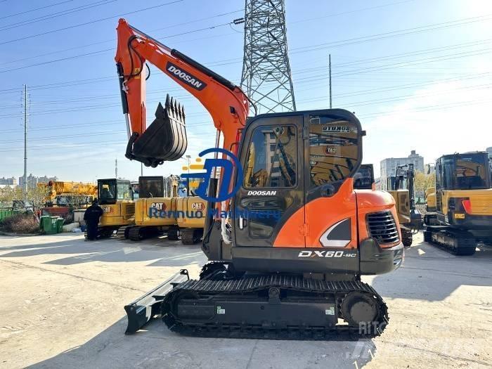 Doosan DX 60 Mini ekskavatörler, 7 tona dek