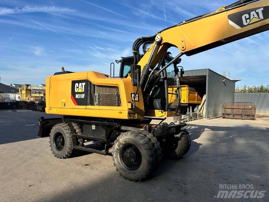 CAT M 318 F Lastik tekerli ekskavatörler