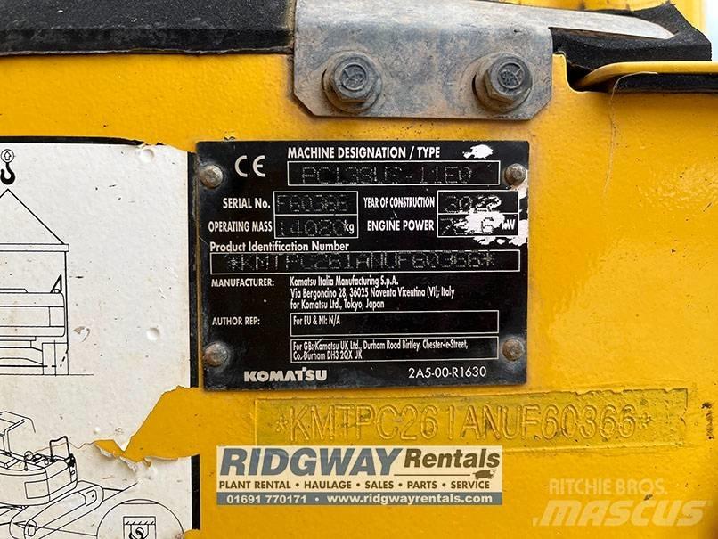 Komatsu PC 138 US-11 Paletli ekskavatörler