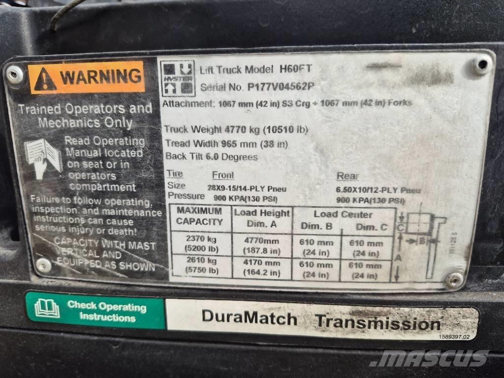 Hyster H 60 FT Diger