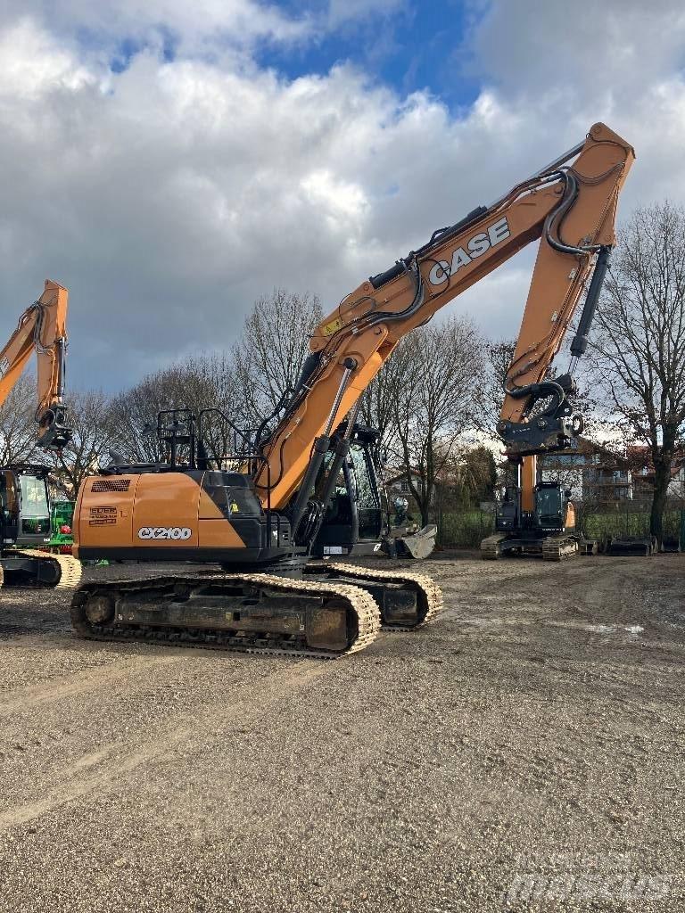CASE CX 210 D Paletli ekskavatörler