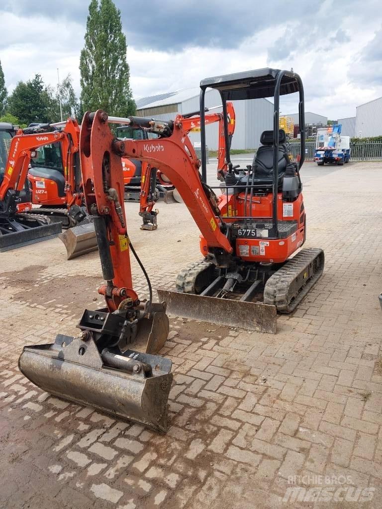 Kubota U 17-3N Mini ekskavatörler, 7 tona dek