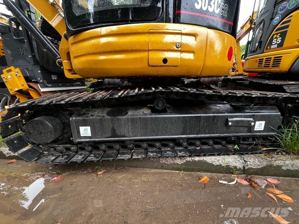 CAT 303 C CR Mini ekskavatörler, 7 tona dek