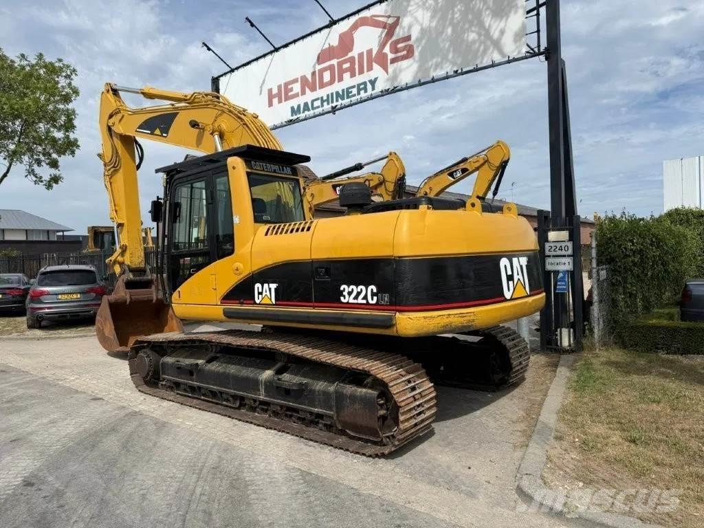 CAT 322CLN Paletli ekskavatörler