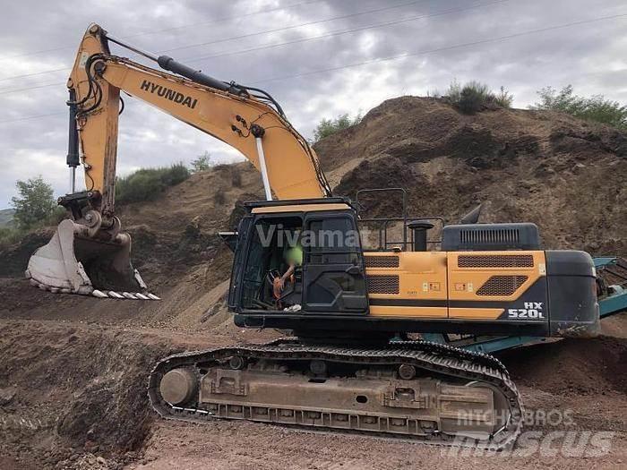 Hyundai HX520L Özel ekskavatörler