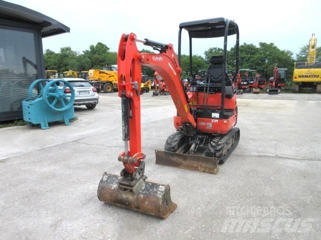 Kubota U 17-3 Mini ekskavatörler, 7 tona dek