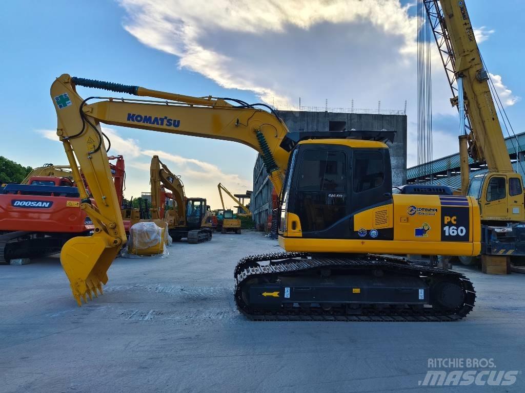 Komatsu PC 160-7 Paletli ekskavatörler
