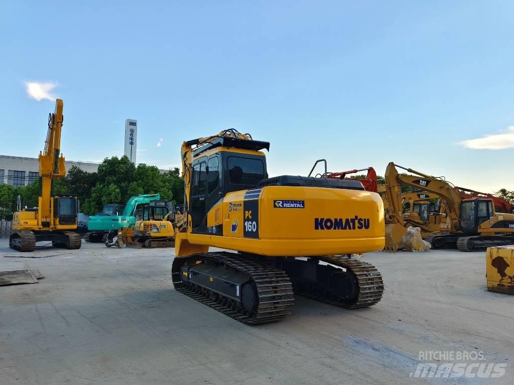 Komatsu PC 160-7 Paletli ekskavatörler