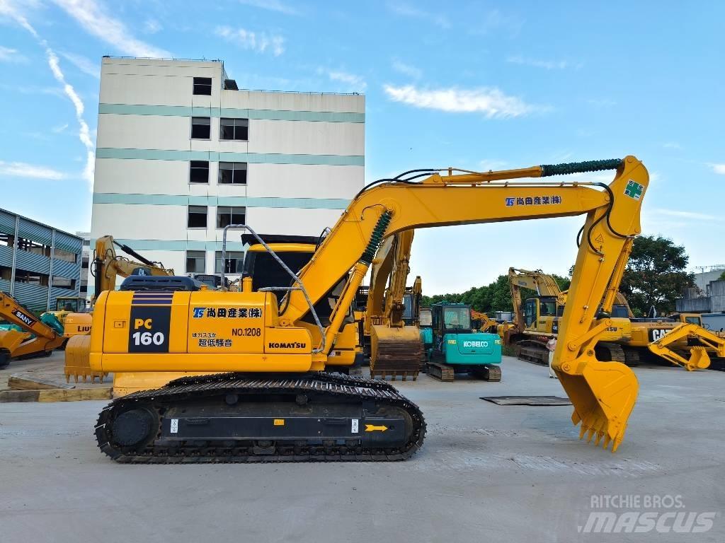 Komatsu PC 160-7 Paletli ekskavatörler