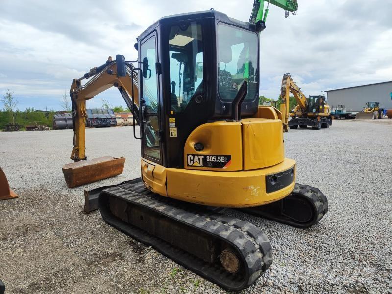 CAT 305.5E2 Mini ekskavatörler, 7 tona dek
