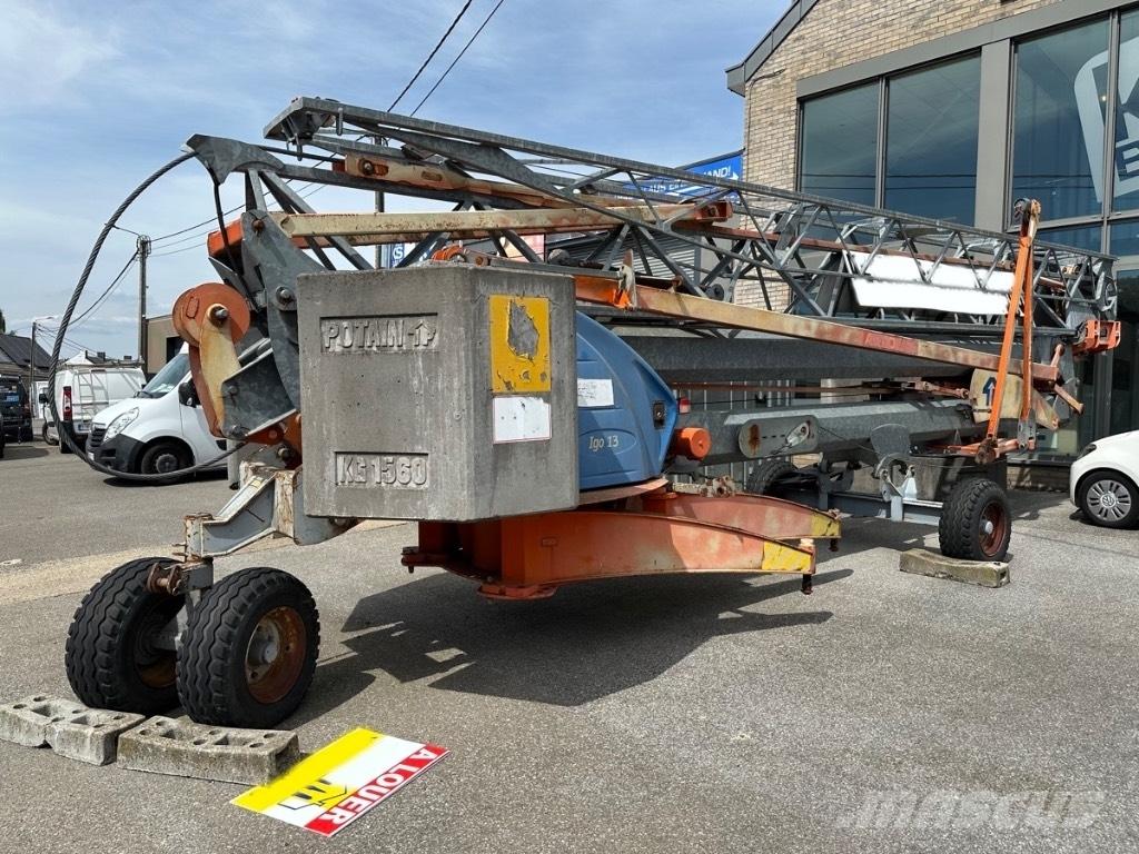 Potain Igo 13 Kendini kuran kule vinçler
