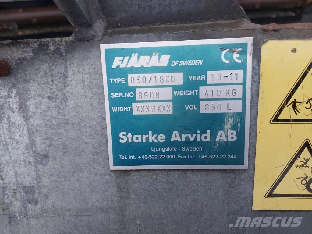 Fjärås 850/1800 Kum ve tuz serpiciler