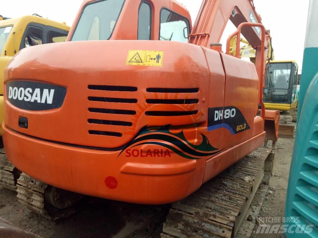 Doosan DH 80 Mini ekskavatörler, 7 tona dek