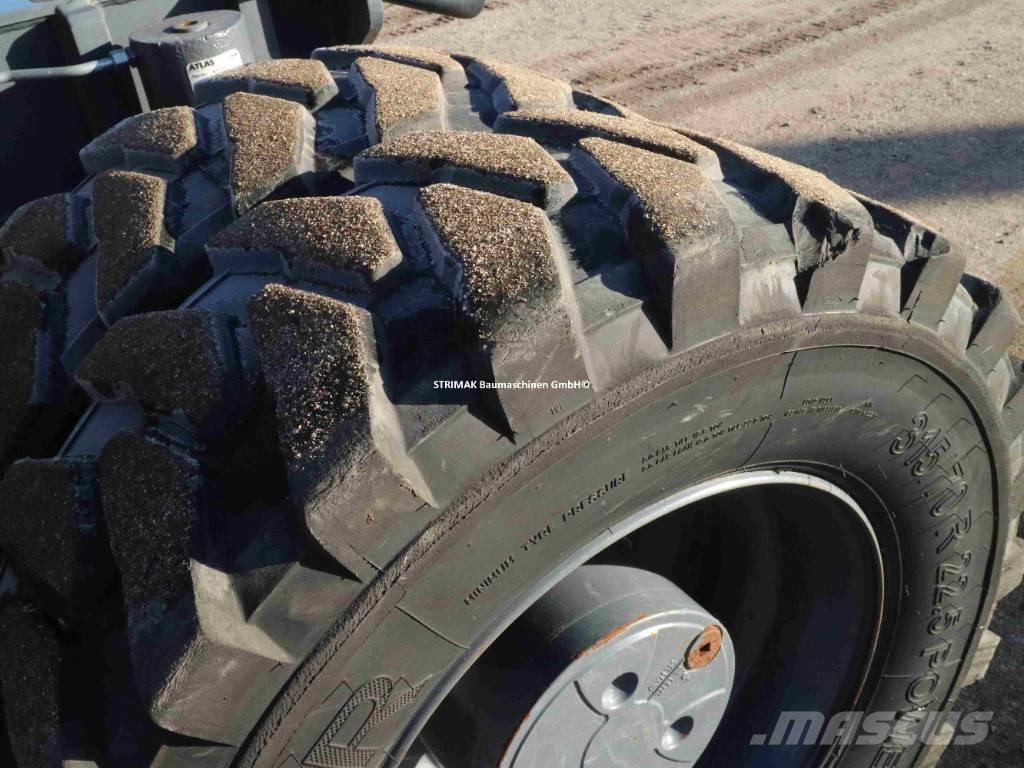 Atlas 160 W Lastik tekerli ekskavatörler