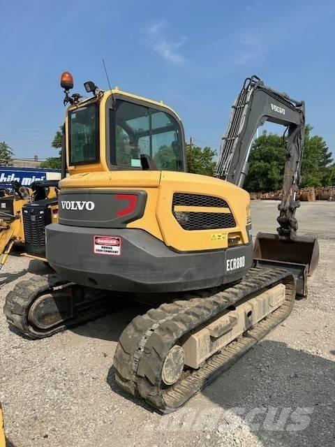 Volvo ECR 88 D Paletli ekskavatörler