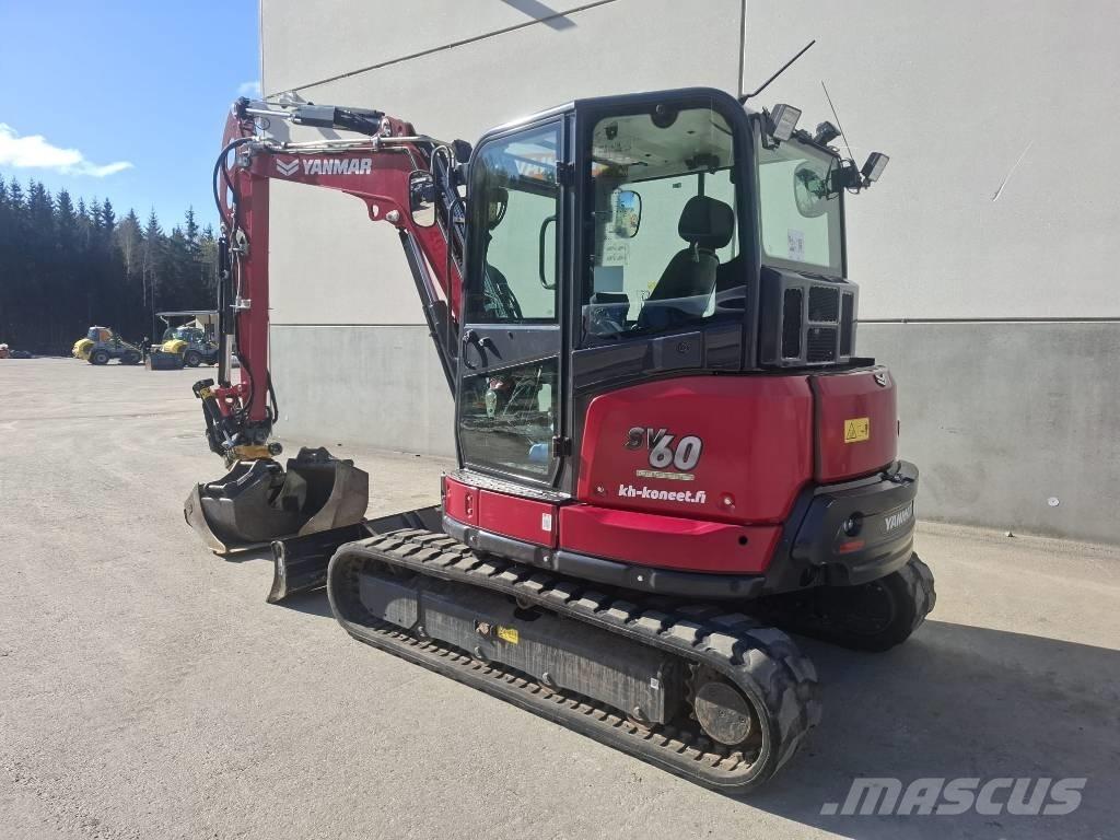 Yanmar SV 60-B Mini ekskavatörler, 7 tona dek