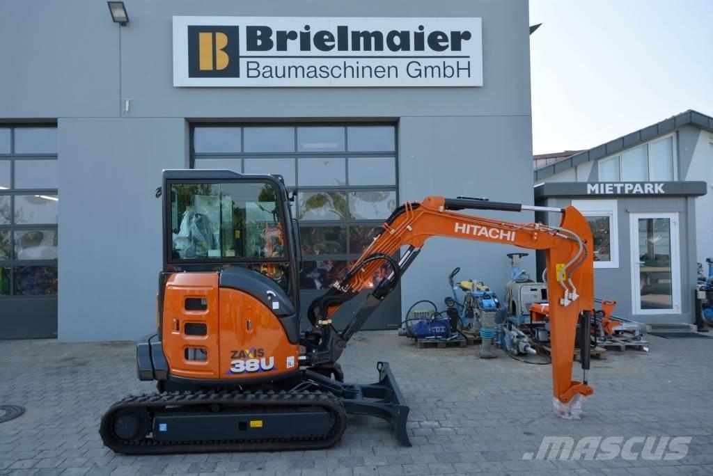 Hitachi ZX 38 U-6 Mini ekskavatörler, 7 tona dek