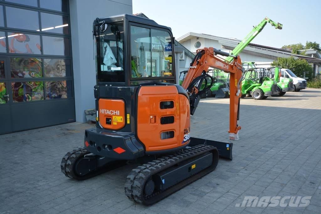Hitachi ZX 38 U-6 Mini ekskavatörler, 7 tona dek