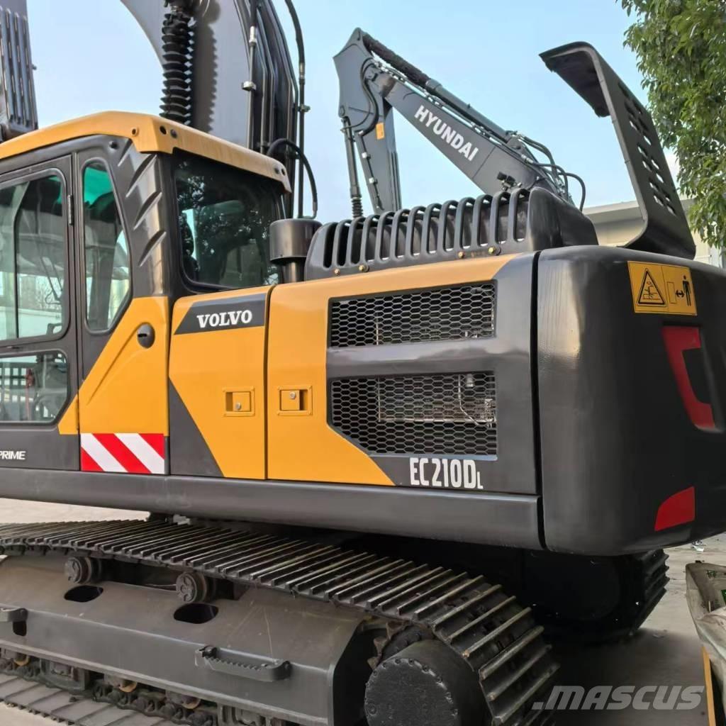 Volvo EC210D Mini ekskavatörler, 7 tona dek