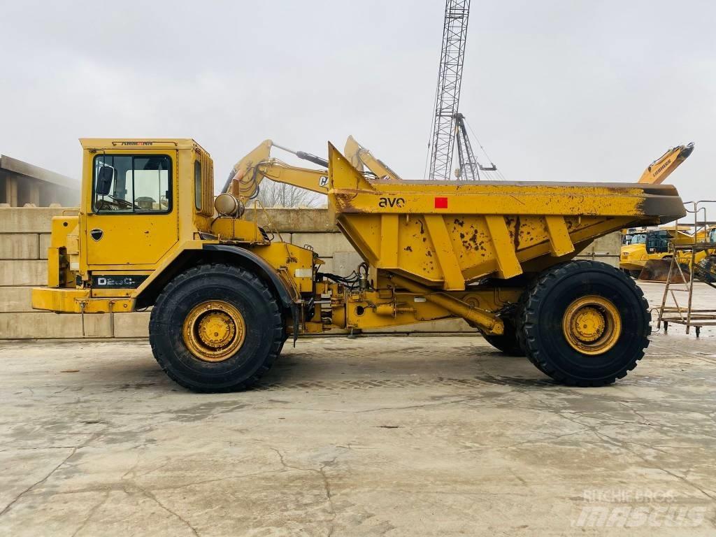 CAT D 25 C Belden kirma kaya kamyonu