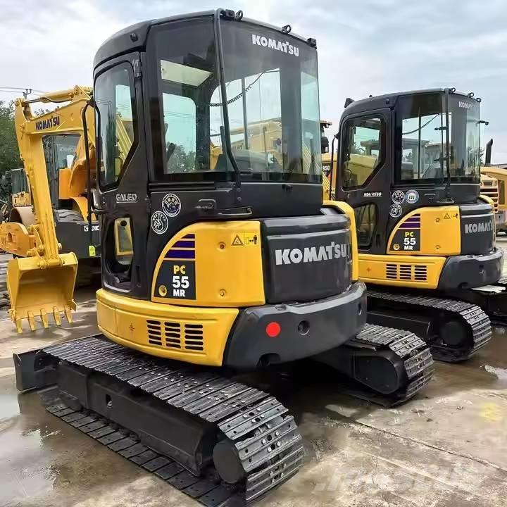 Komatsu PC55MR Mini ekskavatörler, 7 tona dek