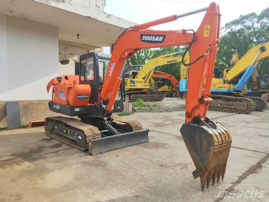 Doosan DH 55 Mini ekskavatörler, 7 tona dek