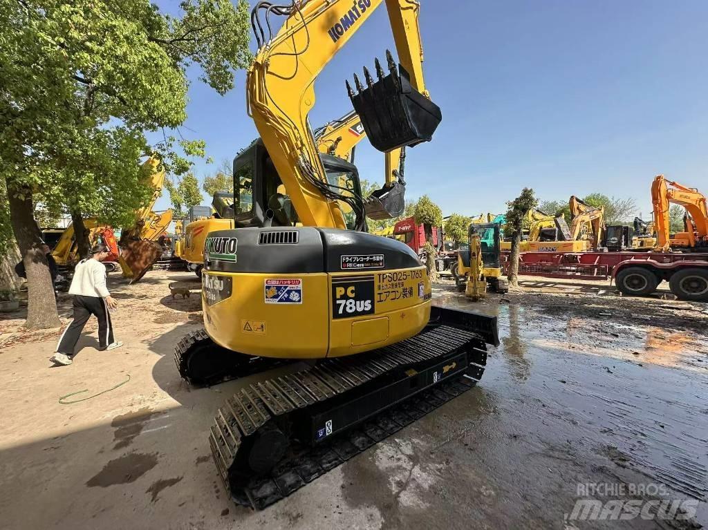 Komatsu PC 78 US Paletli ekskavatörler