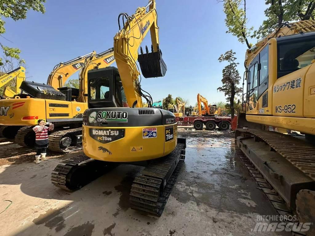 Komatsu PC 78 US Paletli ekskavatörler