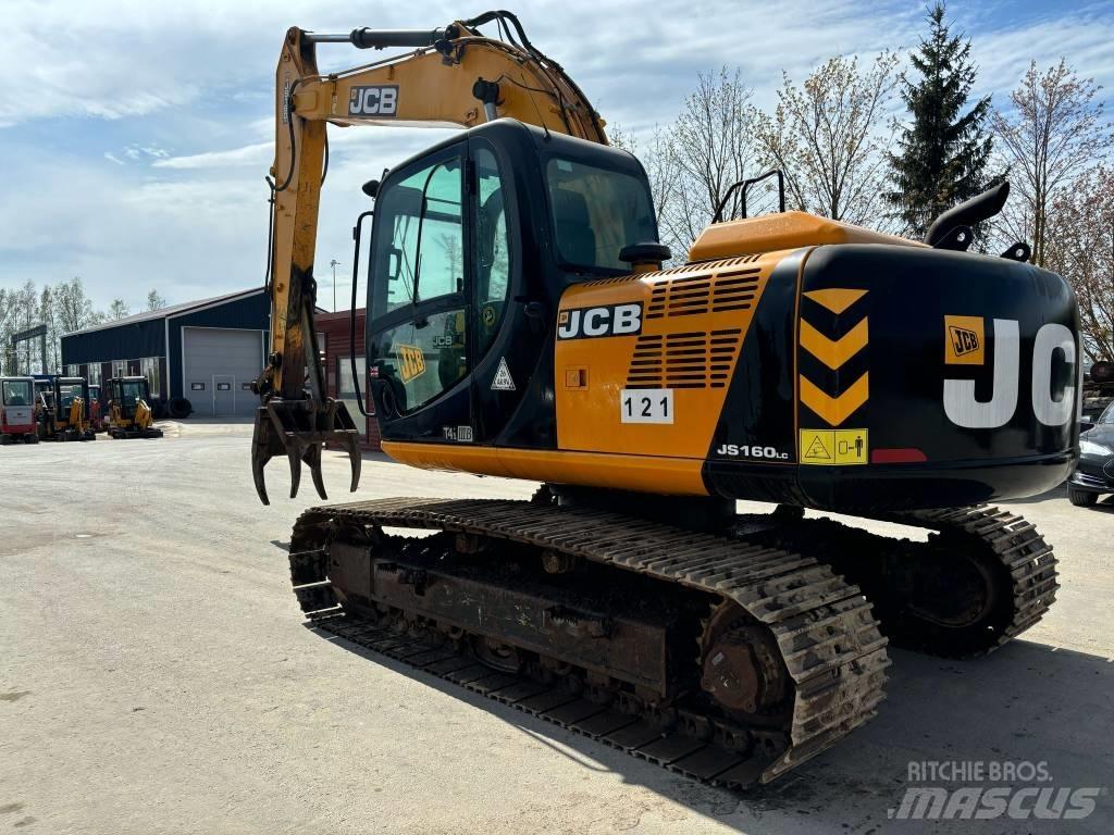 JCB JS 160 LC Paletli ekskavatörler