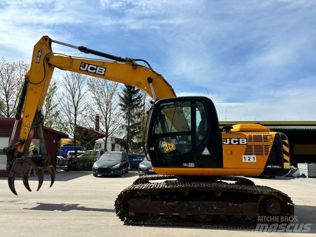 JCB JS 160 LC Paletli ekskavatörler