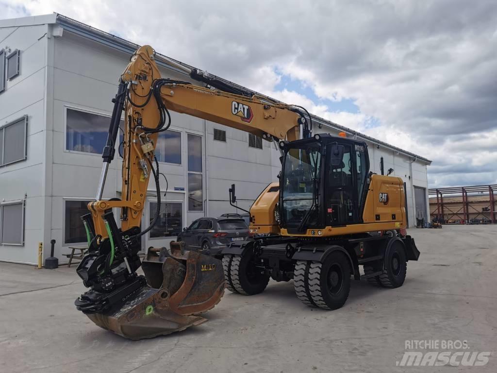 CAT M314 Next Gen Lastik tekerli ekskavatörler