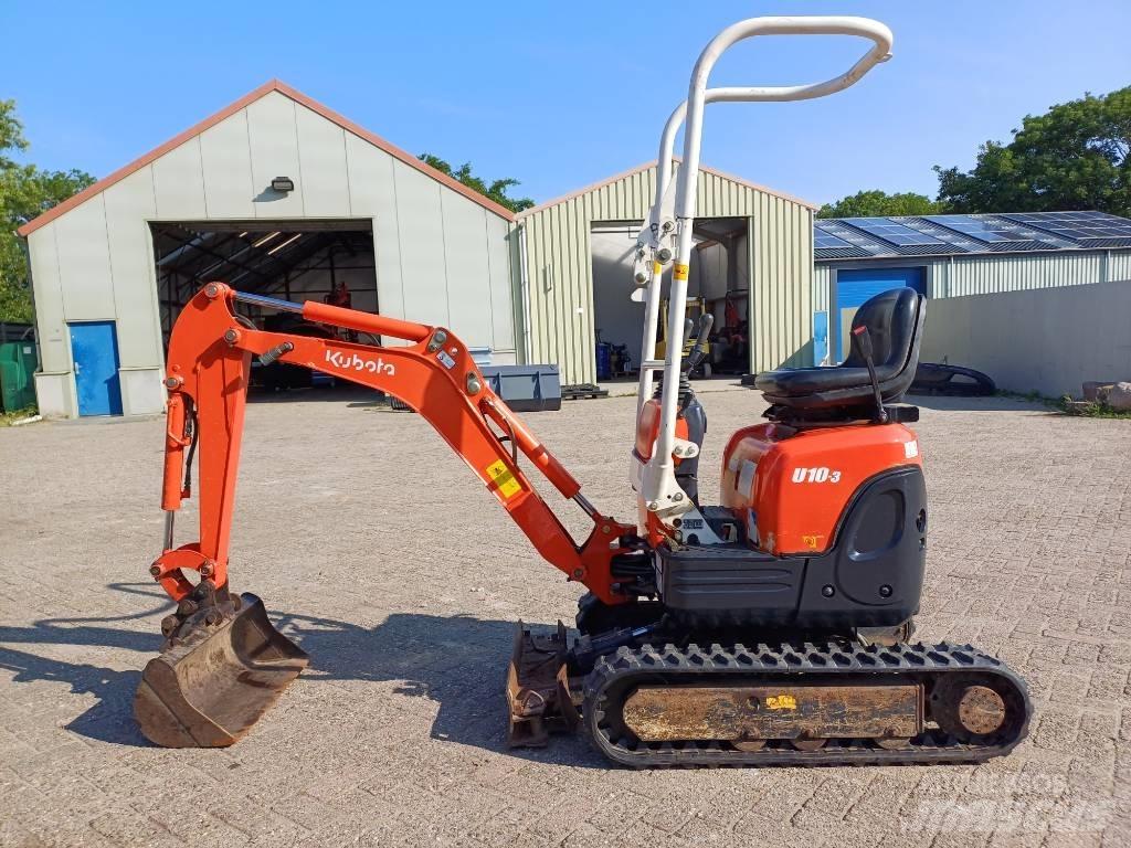 Kubota U 10-3G Mini ekskavatörler, 7 tona dek