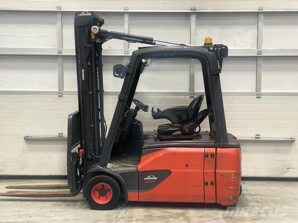 Linde E20L-02 Elektrikli forkliftler