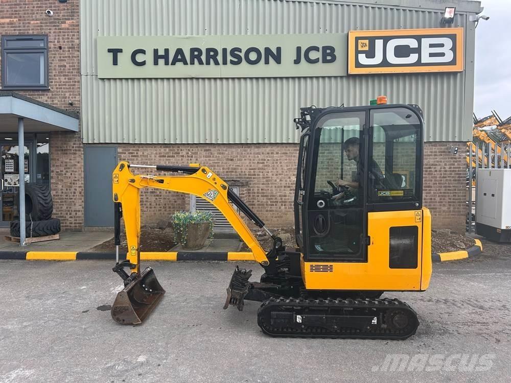 JCB 16C-1 Mini ekskavatörler, 7 tona dek