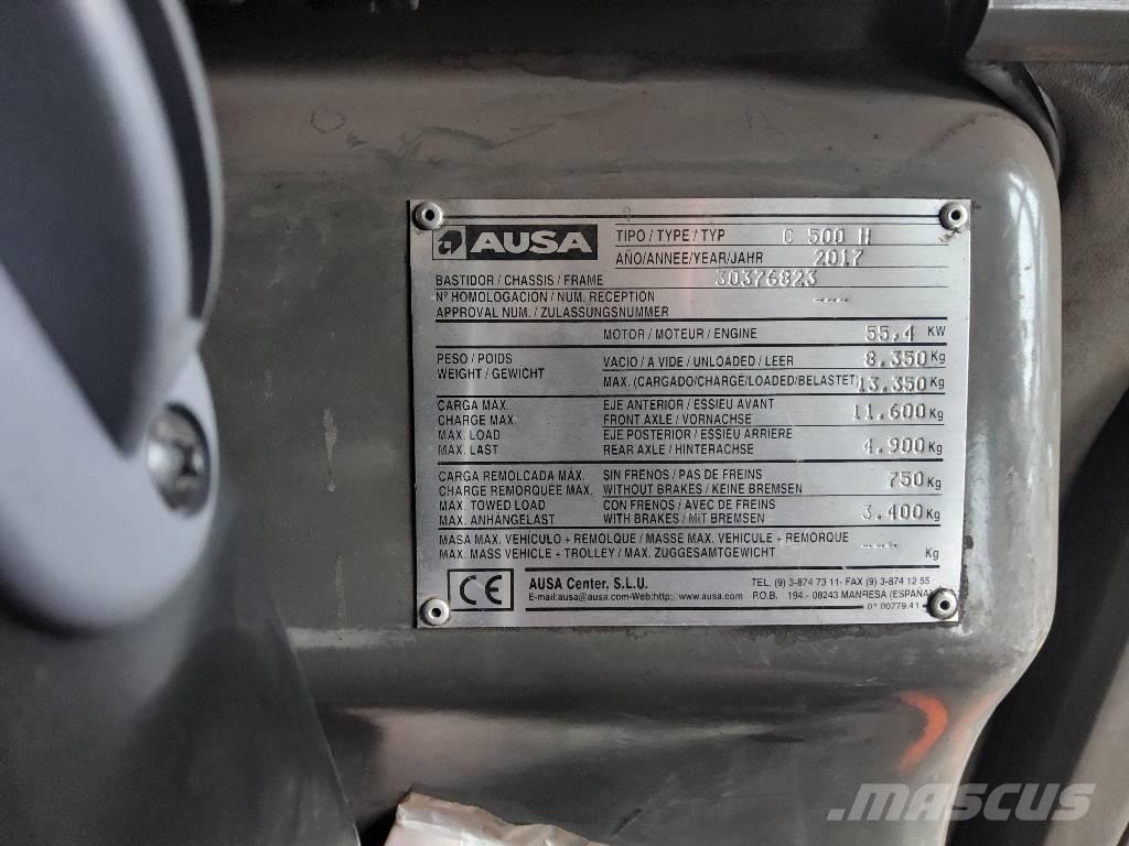 Ausa C 500 H Arazi tipi forklift