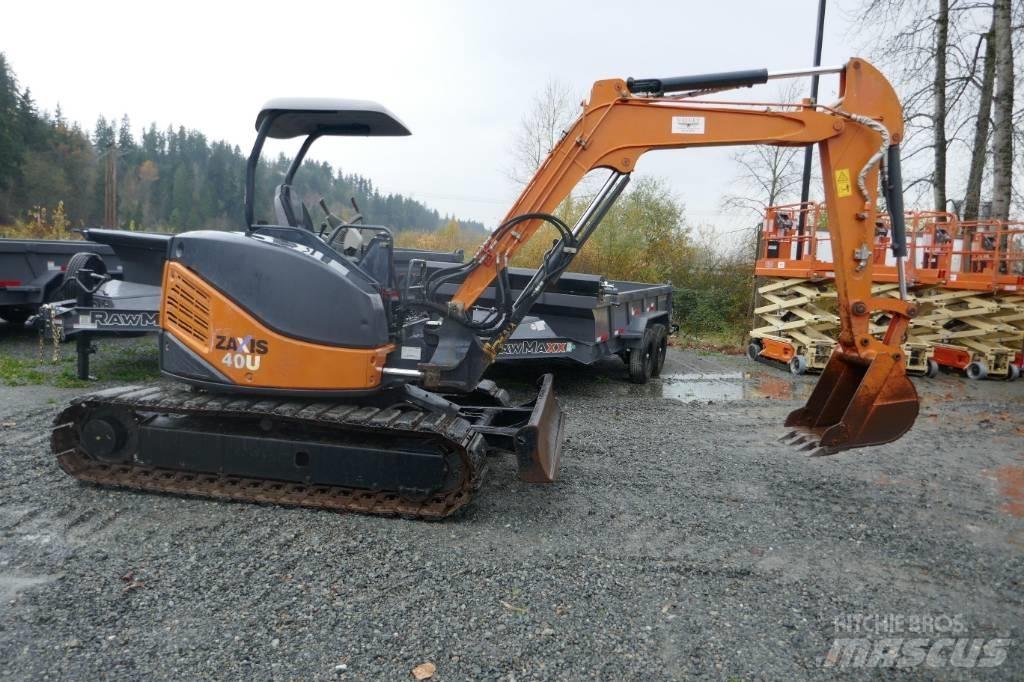 Hitachi ZX40U-3 Mini ekskavatörler, 7 tona dek