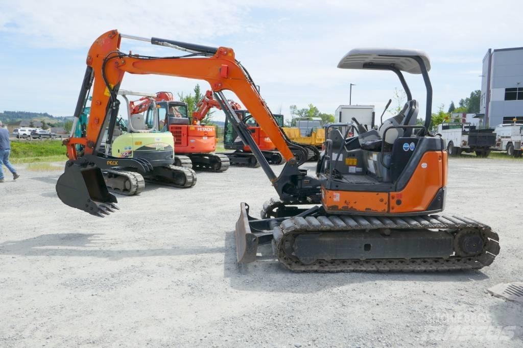 Hitachi ZX40U-3 Mini ekskavatörler, 7 tona dek
