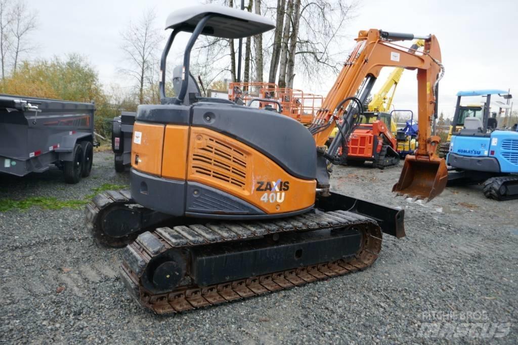 Hitachi ZX40U-3 Mini ekskavatörler, 7 tona dek