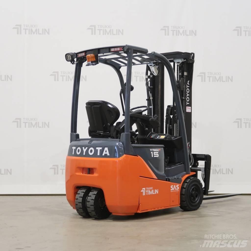Toyota 8FBE15T Elektrikli forkliftler