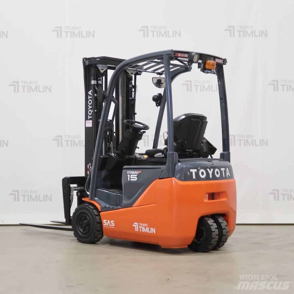 Toyota 8FBE15T Elektrikli forkliftler