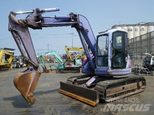 Komatsu PC75UU Paletli ekskavatörler