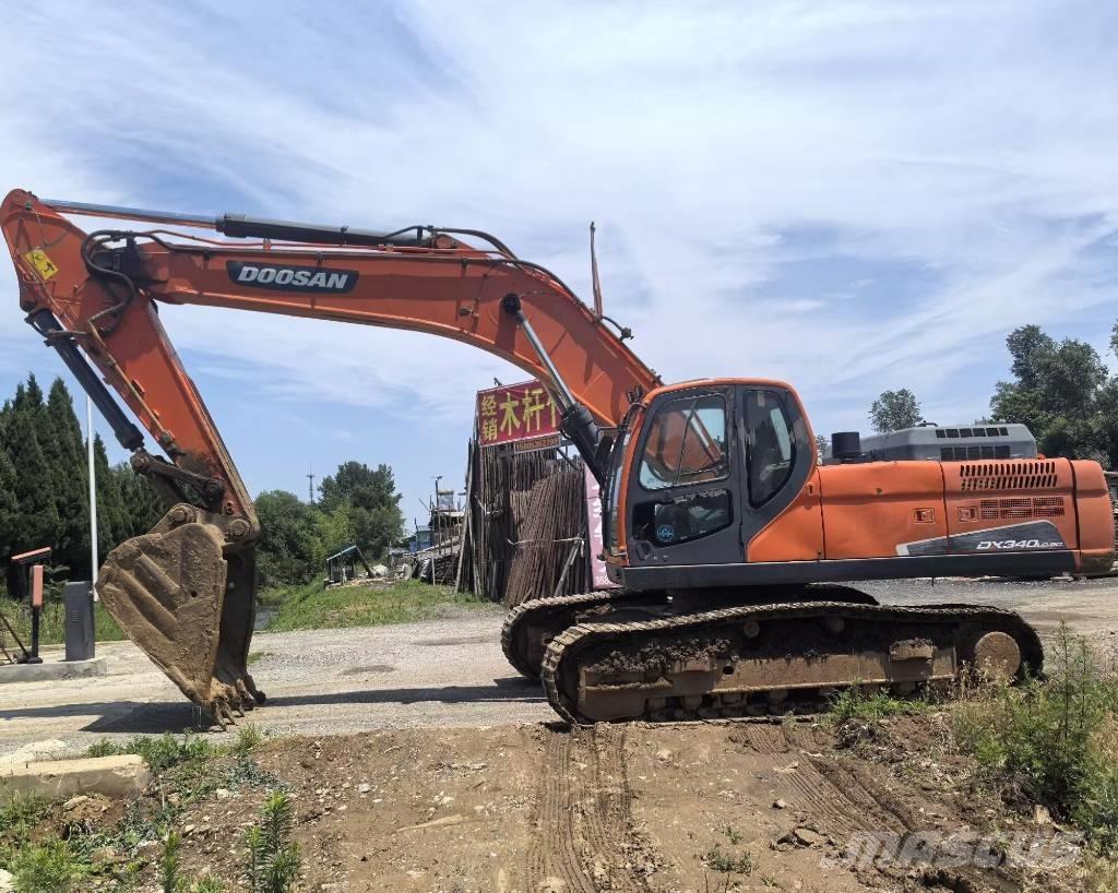 Doosan DX 340 LC-9C Paletli ekskavatörler