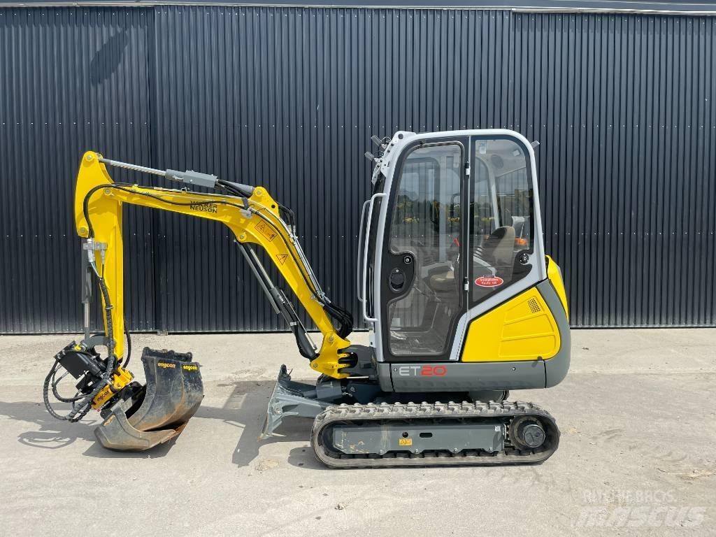Wacker Neuson ET20 Mini ekskavatörler, 7 tona dek